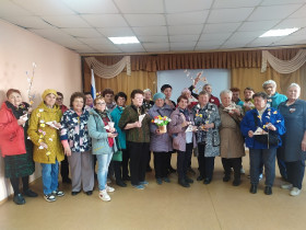 Встреча с клубом активных пенсионеров.