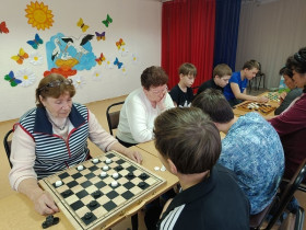 Дружеский турнир по русским шашкам.