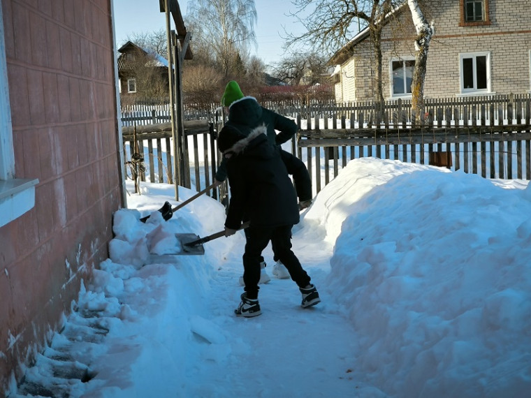 Акция "Снежный десант".