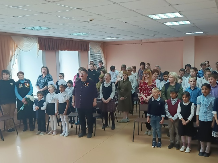 Торжественное мероприятие к Дню Победы.