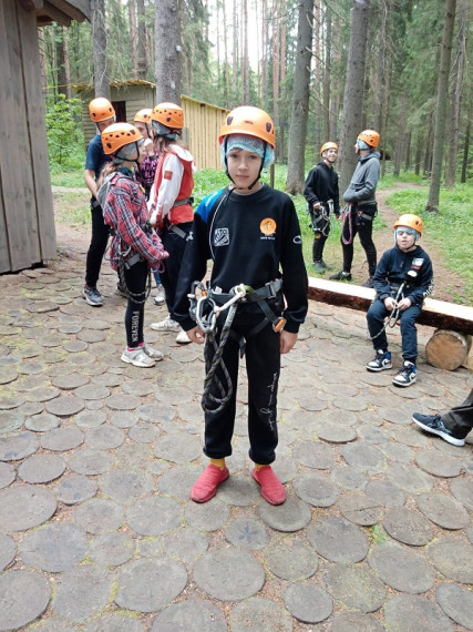 Участие в туристическом слете "Тропа здоровья".