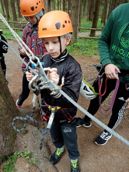Участие в туристическом слете "Тропа здоровья".