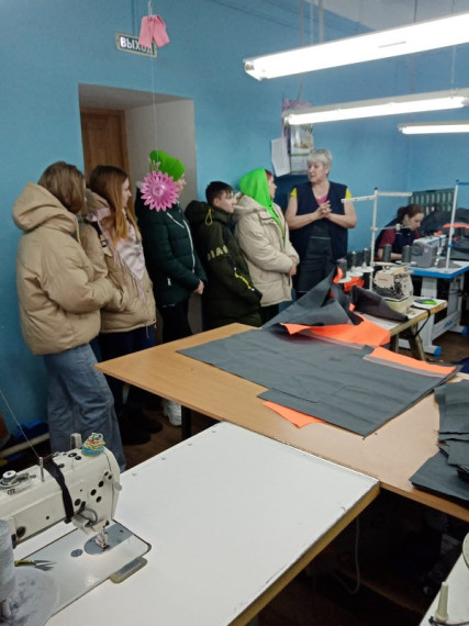 Экскурсия на швейное предприятие.