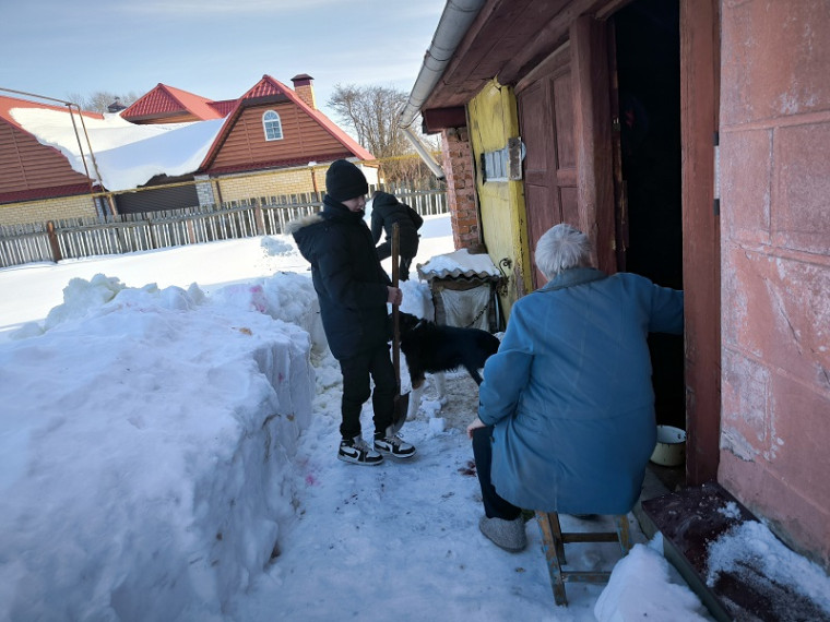 Акция "Снежный десант".