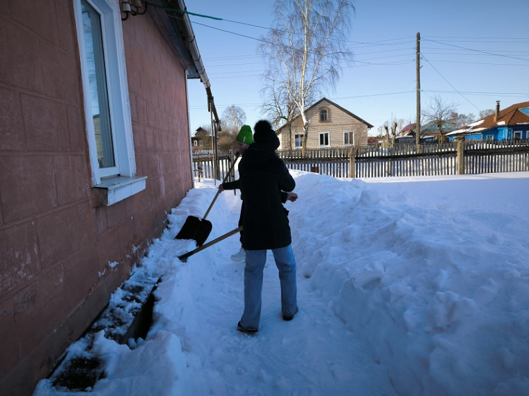 Акция "Снежный десант".